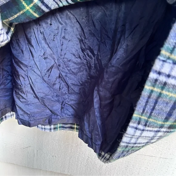 Vintage Appleseed's Plaid Midi Skirt Elastic Waist Made in USA Size 16 - Picture 4 of 9